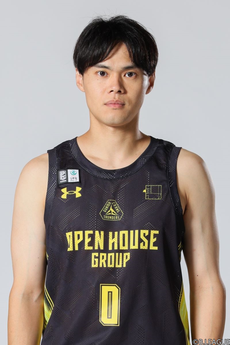 群馬クレインサンダーズ　藤井祐眞　サインボール 0 藤井 祐眞】直筆サイン入りレプリカユニフォーム - (＼今