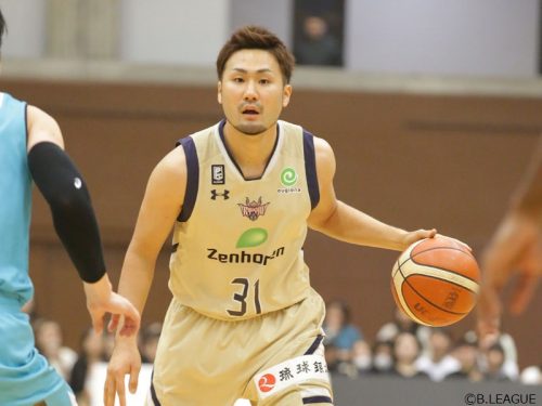 今季53試合に先発した琉球の喜多川修平、Bリーグ自由交渉選手リストに