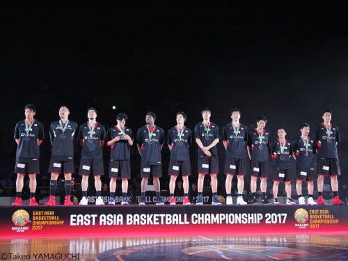 【写真ギャラリー】2017.6.7 第5回東アジアバスケットボール選手権大会 3位決定戦 日本 76－58 中国