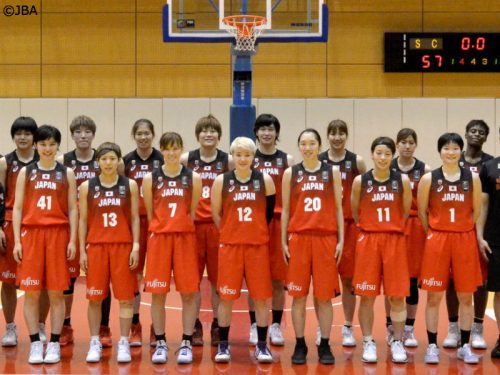 女子日本代表 オランダとの強化試合から新ユニフォームを着用 バスケットボールキング