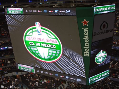 2017－18シーズンのNBA、メキシコで公式戦2試合を実施