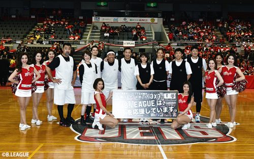 3x3の日に『B.LEAGUE PRESENTS 3x3 SPECIAL GAME』開催