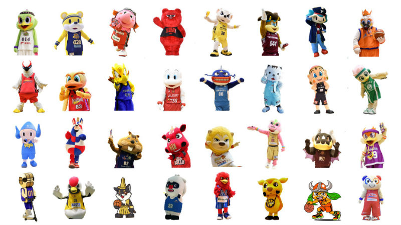 Bリーグマスコット