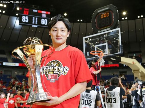 田中大貴、ファイナルMVPを受賞「チームみんなでがんばった」