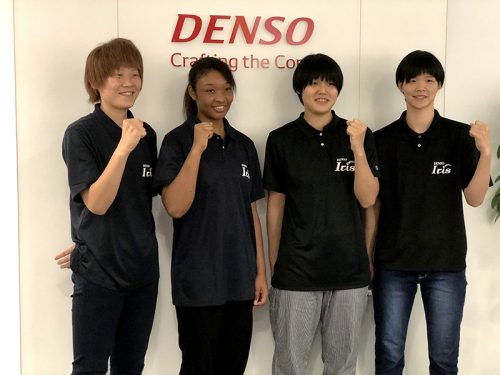 Wリーグ デンソー所属の日本代表候補がメディア対応