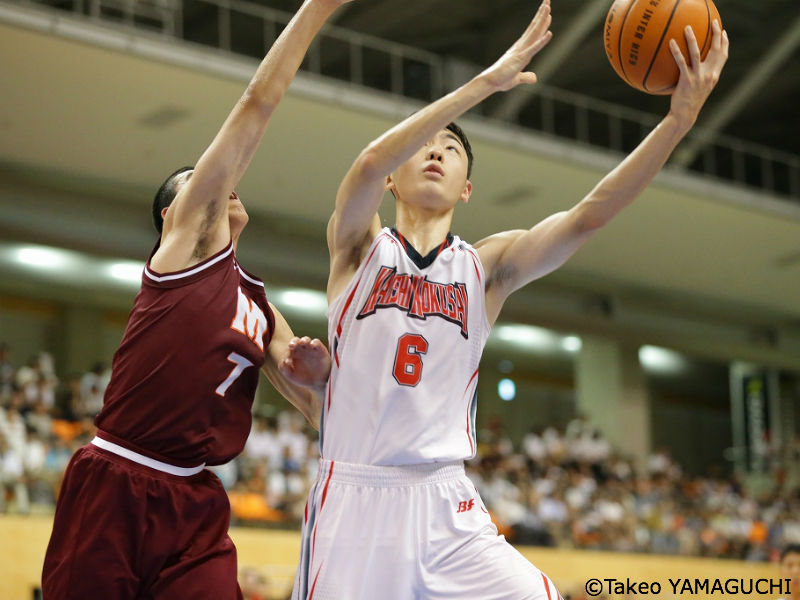 高さを活かした開志国際 明成のゾーンを攻略 点差快勝で中部大第一との決勝戦へ バスケットボールキング