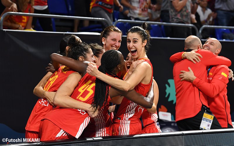 女子ワールドカップはベスト4が決定 地元スペインが大逆転で準決勝へ バスケットボールキング