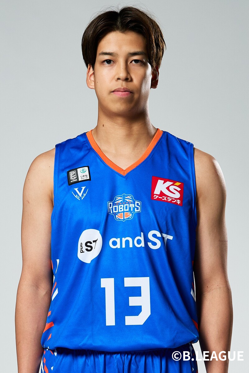 美品】茨城ロボッツ 中村功平選手 #13 ユニフォーム タオルセット XL