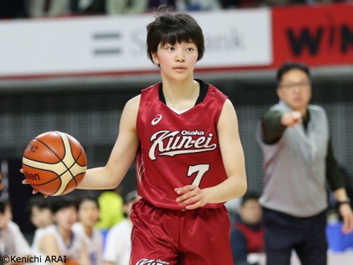 19年の女子注目選手 6 森岡奈菜未 大阪薫英 自分がやらなアカン と主将を志願したエース バスケットボールキング