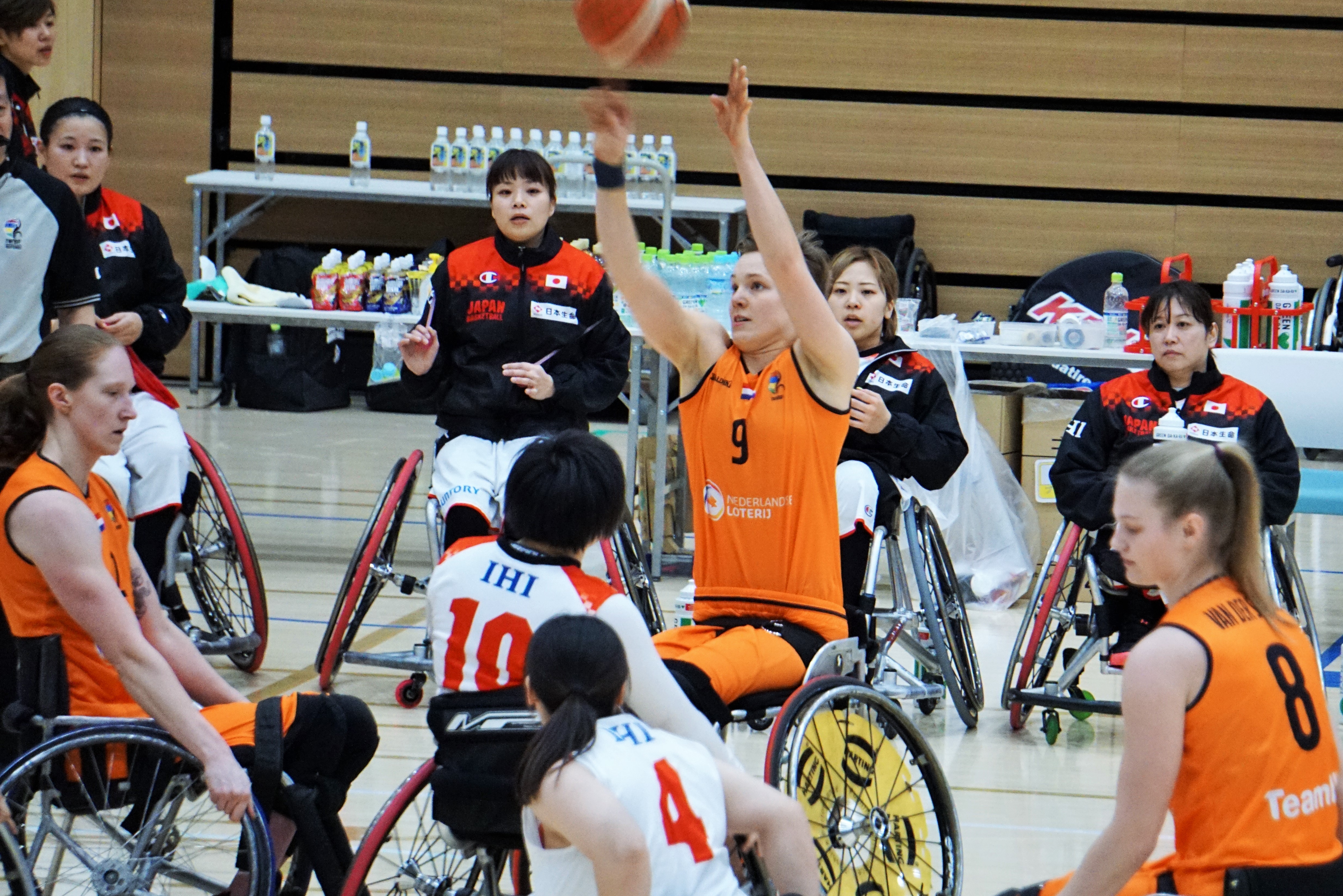 車いすバスケ女子日本代表と世界女王オランダとの対戦で見え ...