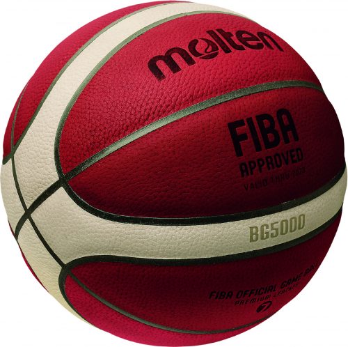 モルテン、FIBA主催の国際⼤会で使用する公式球「BG5000」を発売