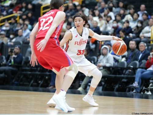 富士通 キャプテンの高田汐織が現役引退 本当に濃い時間を過ごすことができた バスケットボールキング