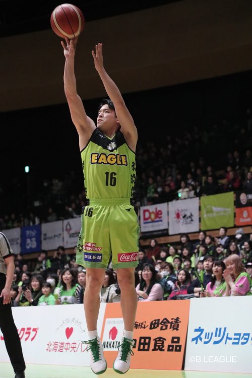 レバンガ北海道 内田旦人がホーム初スリーポイント 渋谷戦の好プレーを図解 4 3の栃木戦に向けて バスケットボールキング