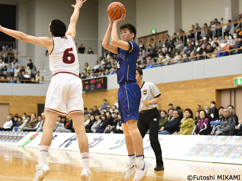19年の男子注目選手 19 福田健人 中部大第一 193センチで左利き 3pが武器の大型新人 バスケットボールキング