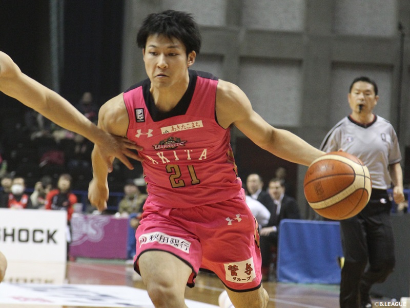 秋田ノーザンハピネッツ 22歳の長谷川暢が契約合意 一生懸命にプレーしていきたい バスケットボールキング