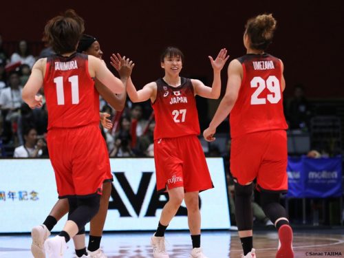 日本、ベルギー相手に2連勝…代表2試合目の林咲希が17得点の大活躍