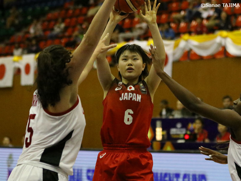 最終戦を勝利で飾りたいu19女子日本代表 シックスマンの池田沙紀と石牧葵がチームを盛り立てる バスケットボールキング