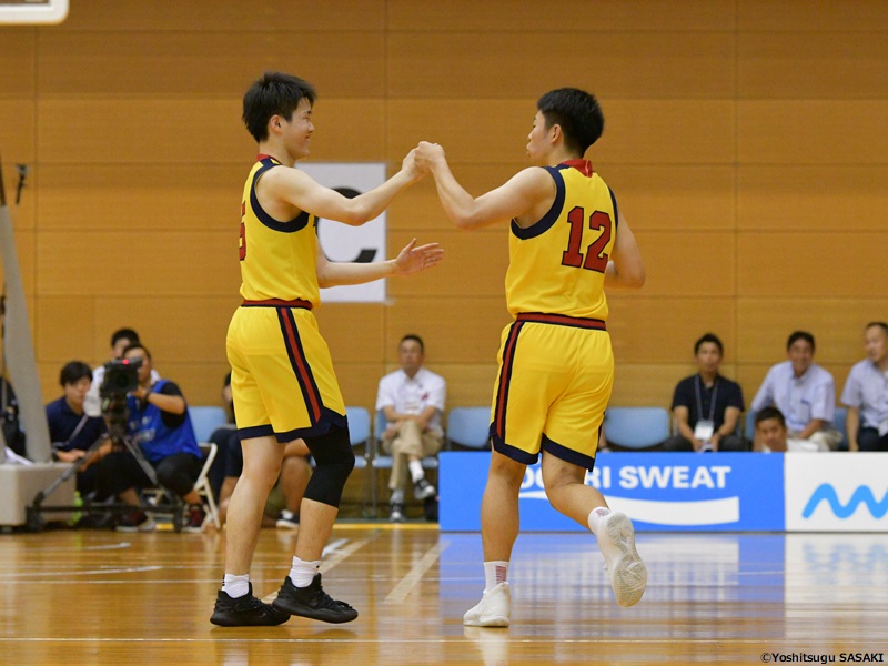 写真ギャラリー 19 07 31 インターハイ男子準々決勝 延岡学園 62 68 北陸 バスケットボールキング