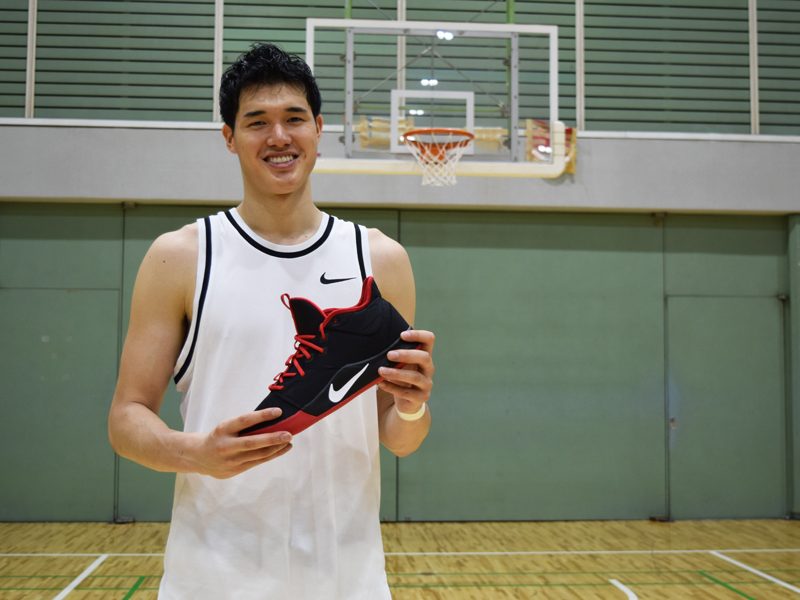渡邊雄太、ナイキ PG3は「デザイン、軽さ、フィット性など文句なしの一足」