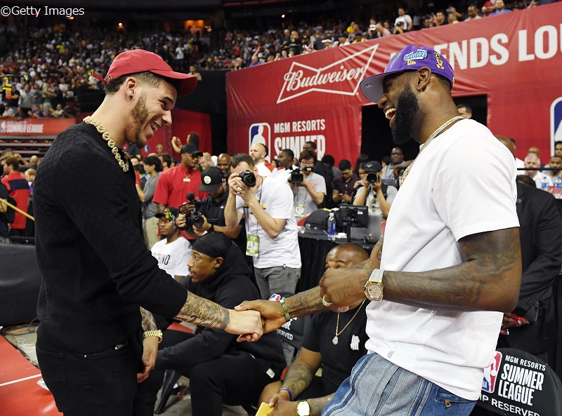 ロンゾ・ボールが幼い頃から大好きだったレブロンとプレーして学んだこととは？ バスケットボールキング