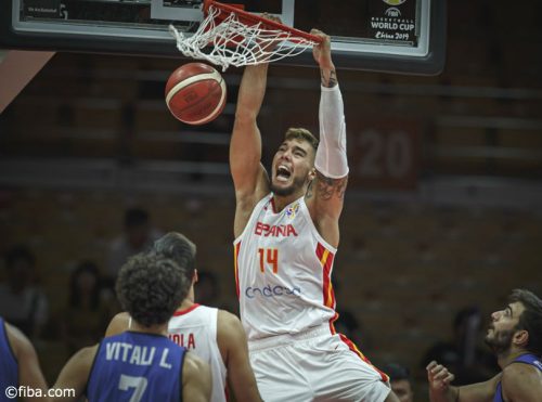 FIBAランク2位のスペインが無敗をキープ、2次ラウンド初戦でイタリアに競り勝つ