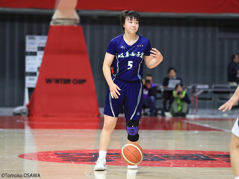 連覇を狙う岐阜女子がスムーズ発進。「一つずつ階段を上がっていく」と