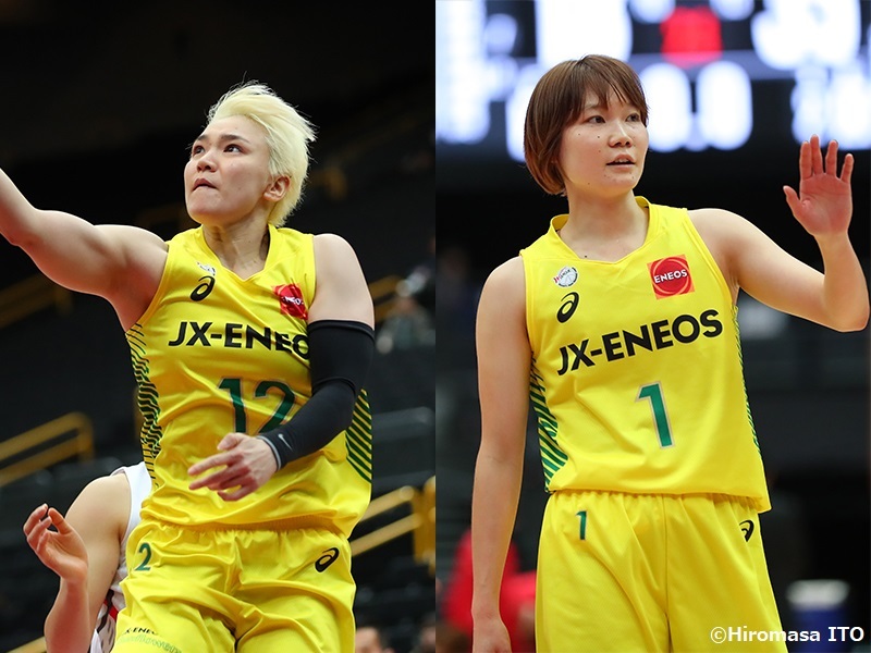 Jx Eneosの吉田亜沙美と藤岡麻菜美が退団 藤岡は現役を引退し 指導者の道へ バスケットボールキング