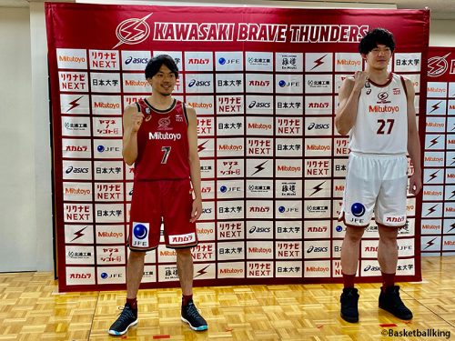 川崎から世界へ 心強いパートナーを得た川崎ブレイブサンダースが新ユニフォーム スポンサーを発表 バスケットボールキング