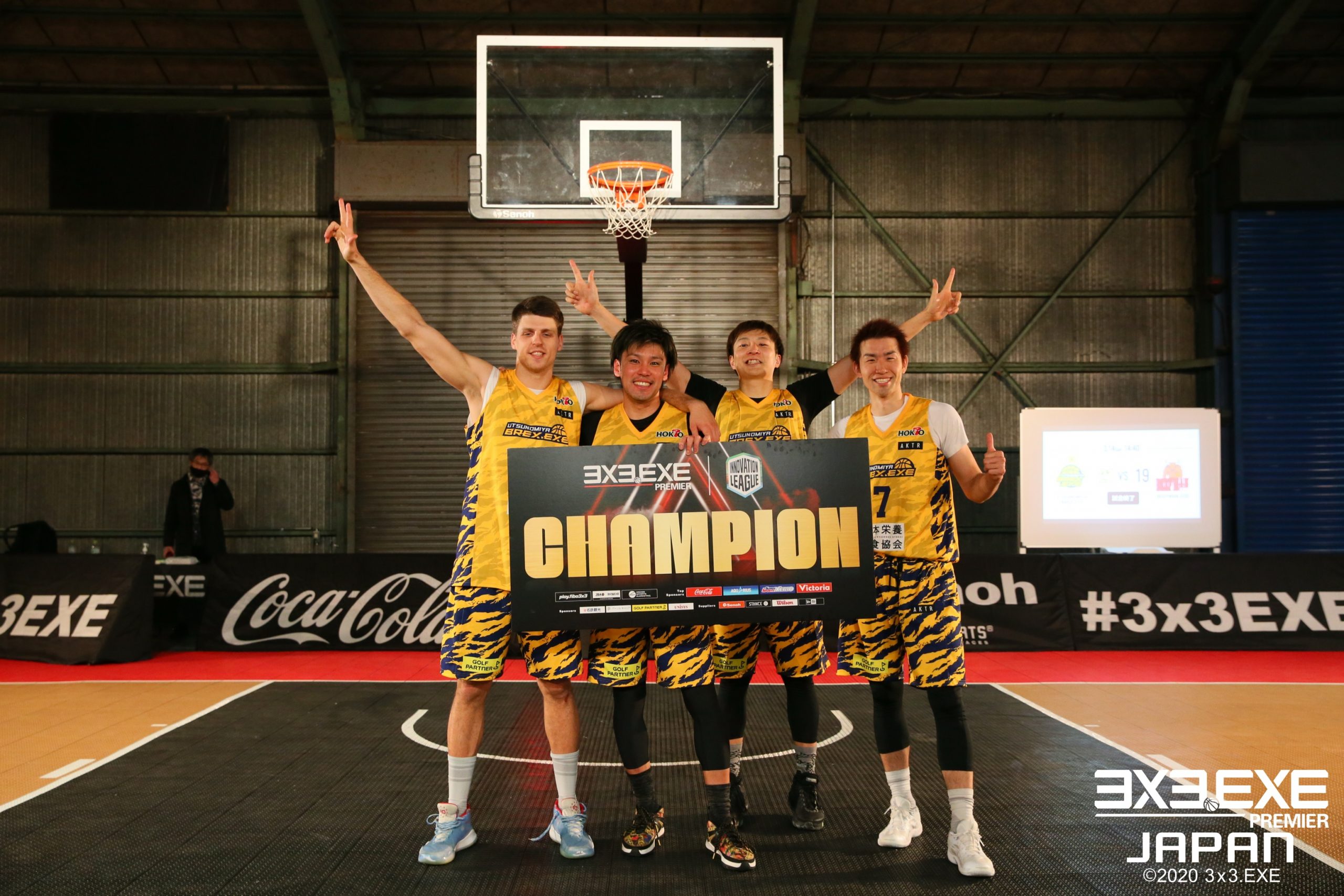 3×3.EXE PREMIER powered by INNOVATION LEAGUE』はUTSUNOMIYA BREX 