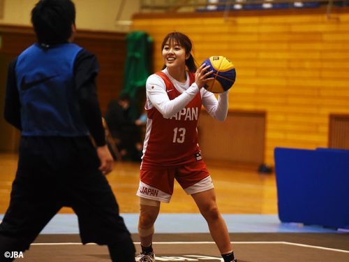 「大会を迎えるのが楽しみです」…五輪予選に意気込む3x3女子日本代表の山本麻衣
