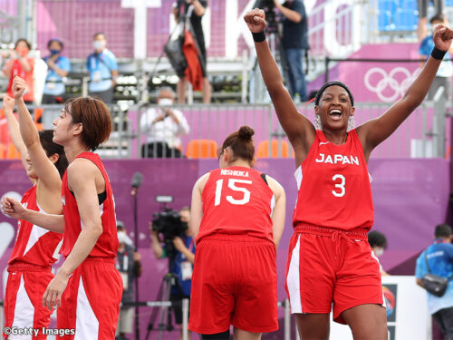 3x3女子日本代表が予選ラウンド無敗を続けていたアメリカを撃破！　5点差からの逆転勝利を果たす