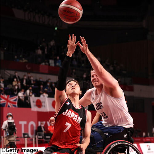 車いすバスケ男子日本代表がイギリスに勝利…初の決勝進出／東京パラリンピック