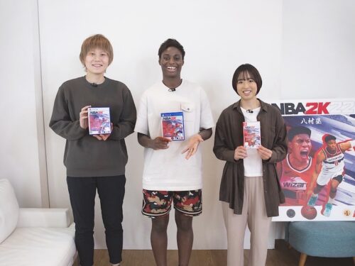 髙田、馬瓜、三好が「NBA 2K22」に挑戦…その模様が公式YouTubeにて公開