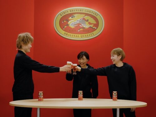 「本麒麟」のWEBムービーで髙田・本橋・宮崎がそろって乾杯…メイキング映像も公開