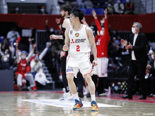 東地区の強豪相手に価値ある勝利…齋藤拓実「やりたいバスケットを表現できた」