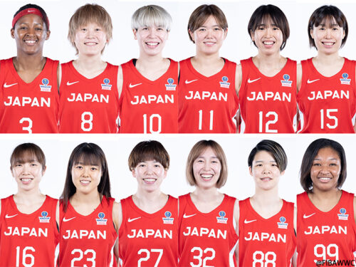 「FIBA女子ワールドカップ2022 予選」に臨む日本代表12名決定…渡嘉敷来夢が代表復帰