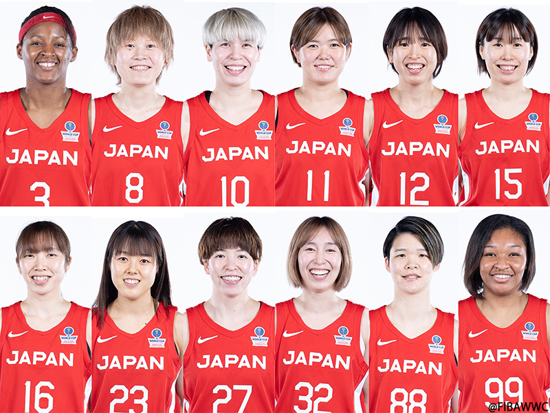 Fiba女子ワールドカップ22 予選 に臨む日本代表12名決定 渡嘉敷来夢が代表復帰 バスケットボールキング