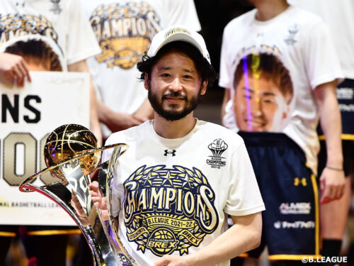 5シーズンぶり2度目のBリーグ制覇…田臥勇太「またバスケットが好きになりました」