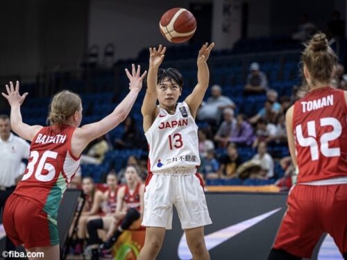U17女子W杯で日本が開催国のハンガリーに敗戦…東紅花が5本の3Pを含む17得点