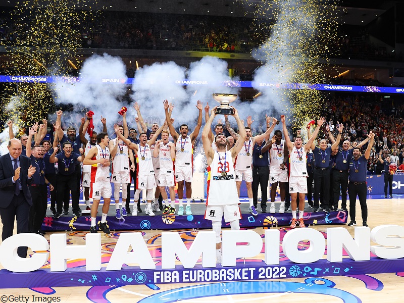 今年のユーロバスケットはスペインが2大会ぶりの優勝 直近6大会で4度目の金メダル バスケットボールキング