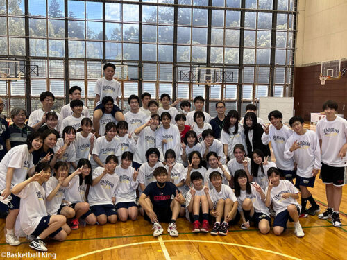 MSEと玉川学園がパートナーシップ締結…町田瑠唯が中・高校生とクリニックで交流