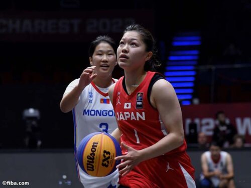 「FIBA 3x3 U23ワールドカップ2022」がついに開幕…女子日本代表は初日で2連勝！