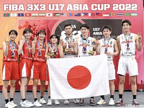 「FIBA 3x3 U17アジア杯2022」で日本が男女ともに優勝…小川瑛次郎と鈴木花音がMVPに