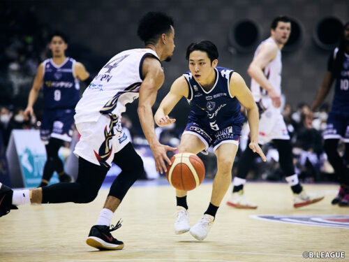 琉球に会心の勝利を収めた横浜BC…河村勇輝「チームの成長につながる」