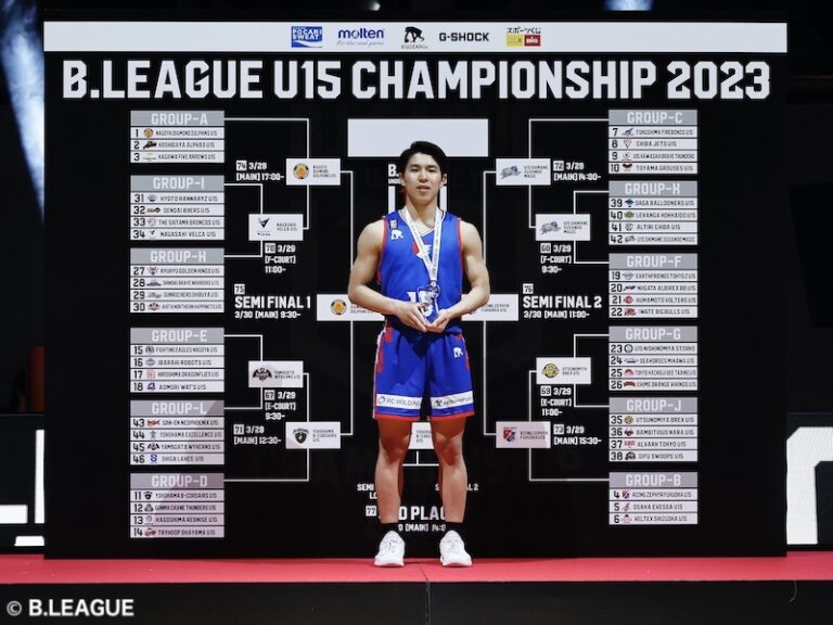 「B.LEAGUE U15 CHAMPIONSHIP 2023」が閉幕…ベスト5やMIP賞が発表 | バスケットボールキング