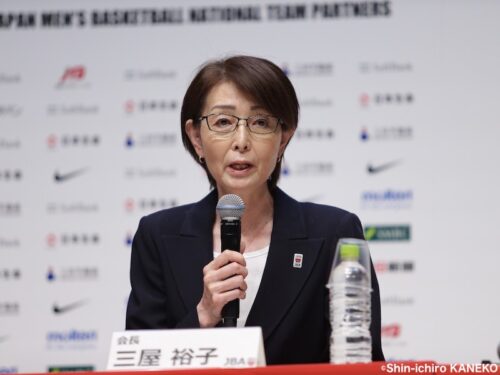 JBAが三屋裕子会長の続投内定を発表「『バスケで日本を元気に』を目指して…」