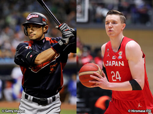 バスケ＆野球の日本代表が“夢の対面”…イチローファンのホーキンソン「一生の夢が叶った」