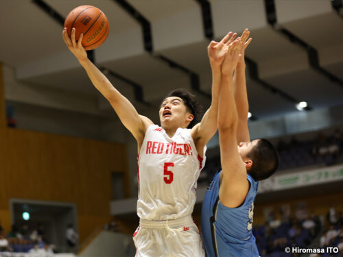 開志国際は37点差の快勝で準決勝進出…3人が20得点10リバウンド超を記録／インターハイ2023