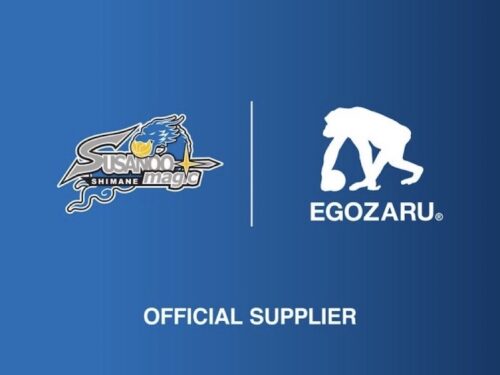 島根スサノオマジックが「EGOZARU」とオフィシャルウェアサプライヤー契約継続