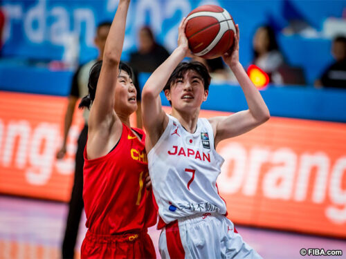 【動画】バスケU16女子日本代表が走り勝ち3連勝！中国戦のフルマッチ映像